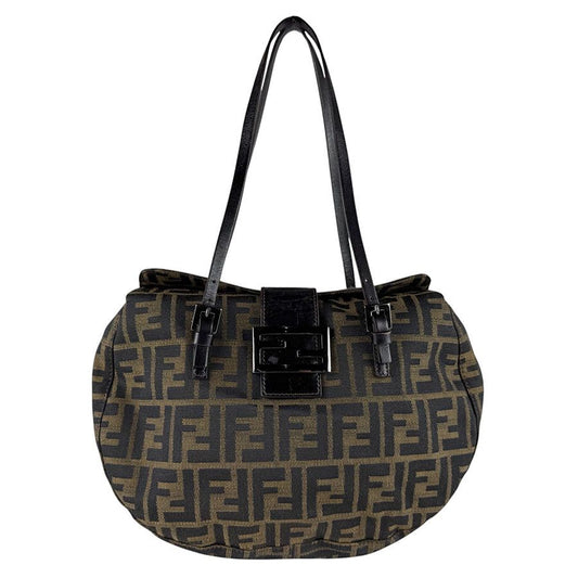 Fendi Handbag Zucca Brown