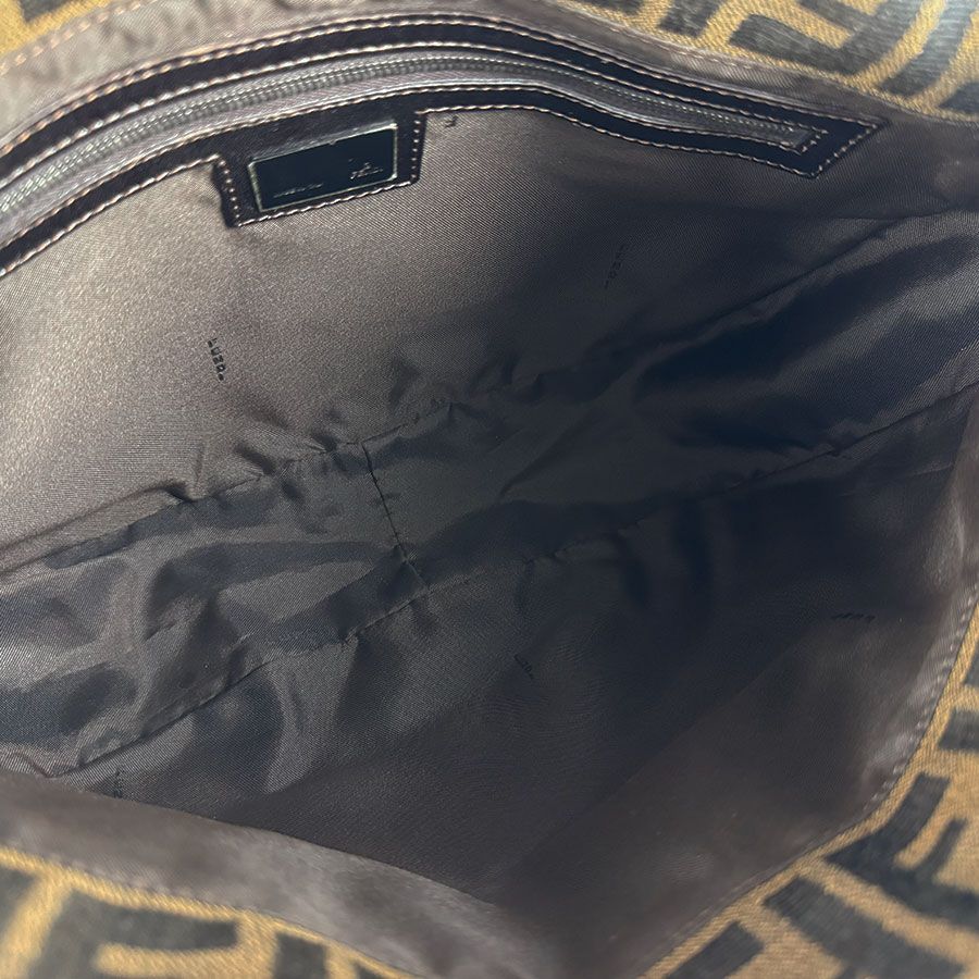 Fendi Handbag Zucca Brown — view 5