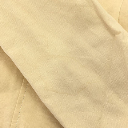 Louis Vuitton Cotton Linen Tailored Jacket Ivory 48 — view 7