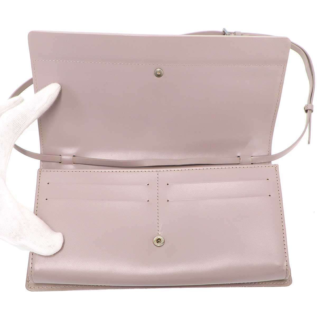 Louis Vuitton Epi Honfleur Epi Shoulder Bag Lavender Gray — view 7