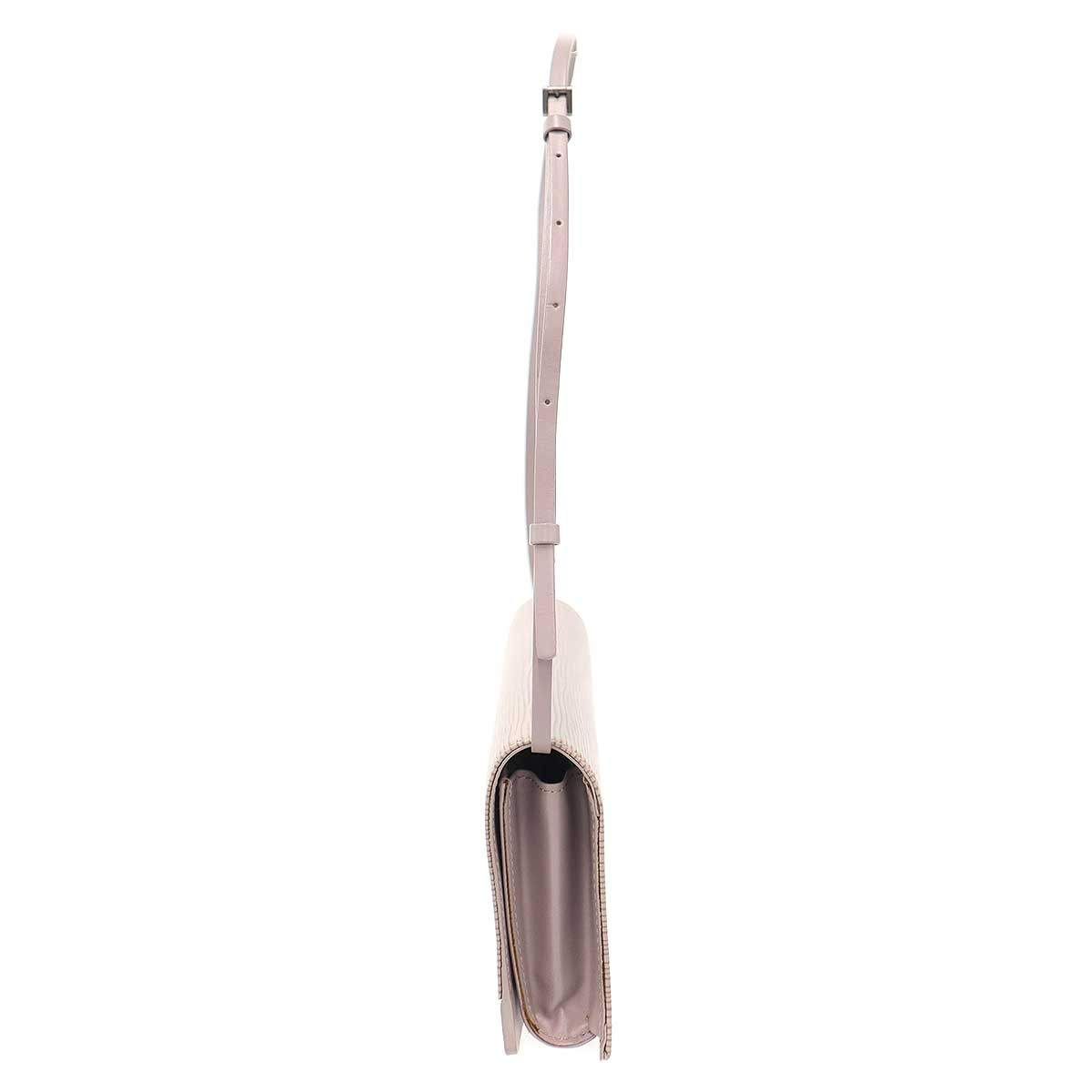 Louis Vuitton Epi Honfleur Epi Shoulder Bag Lavender Gray — view 3