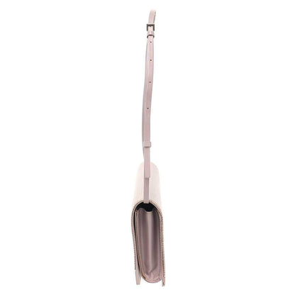 Louis Vuitton Epi Honfleur Epi Shoulder Bag Lavender Gray — view 3