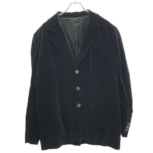 Saint Laurent Rive Gauche Velvet Tailored Jacket Black 52