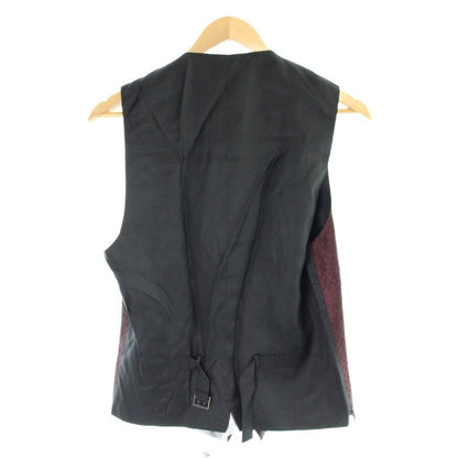 Dolce & Gabbana Dress Suit Tuxedo 3 Piece Vest Geometric Silk Blend 46 — view 7
