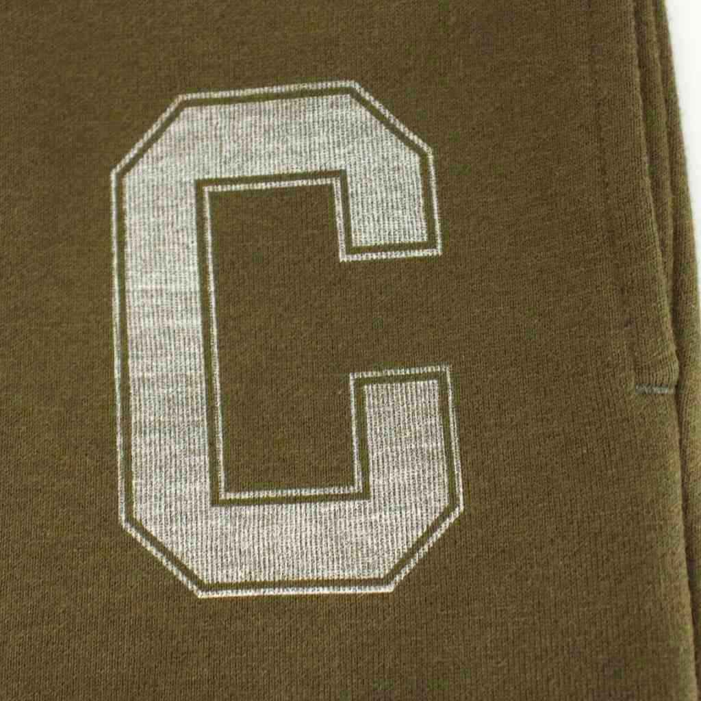 Celine C Print Track Pants Sweatshirt C Logo M Green Olive MW — view 4