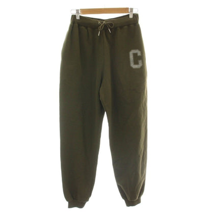 Celine C Print Track Pants Sweatshirt C Logo M Green Olive MW