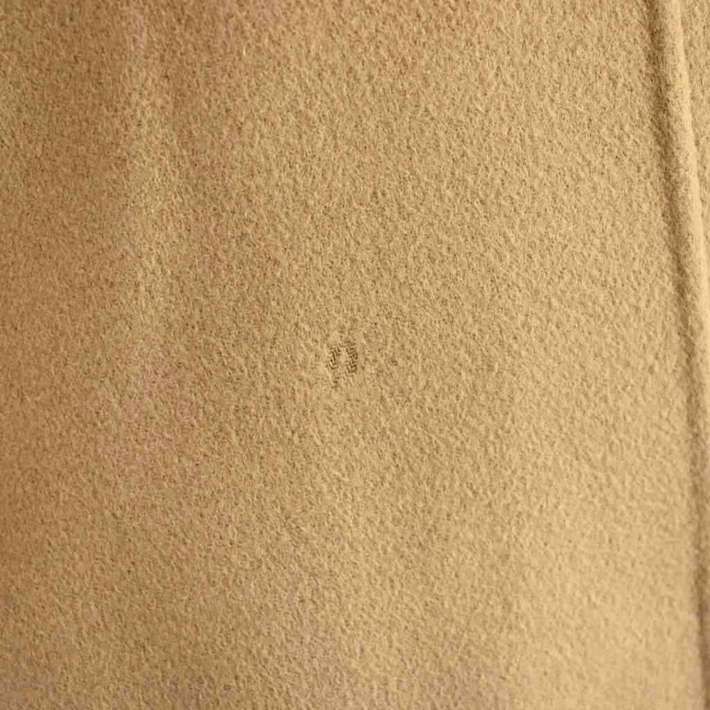 Max Mara S 'S Cucito a Mano Coat Double Face Short Length Gold Button 44 Beige — view 9
