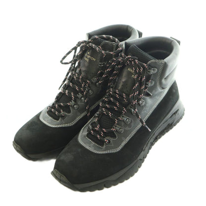 Louis Vuitton Canyon Line Engineer Boots Leather Monogram Pattern 8 — view 2
