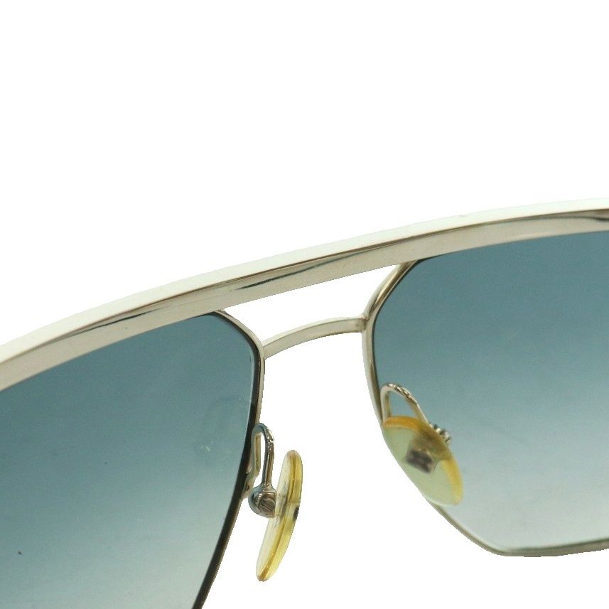 Louis Vuitton Attitude Sunglasses LV Logo Double Bridge 62 14 Silver Color — view 6