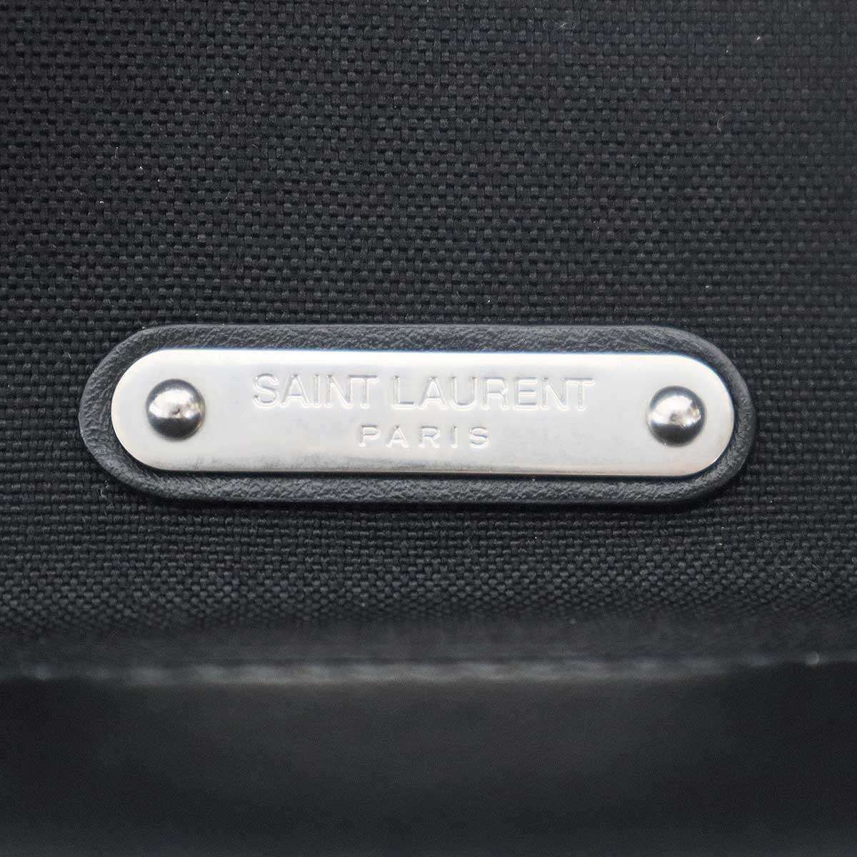 Saint Laurent Paris Convertible Backpack Black — view 9