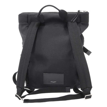Saint Laurent Paris Convertible Backpack Black — view 2