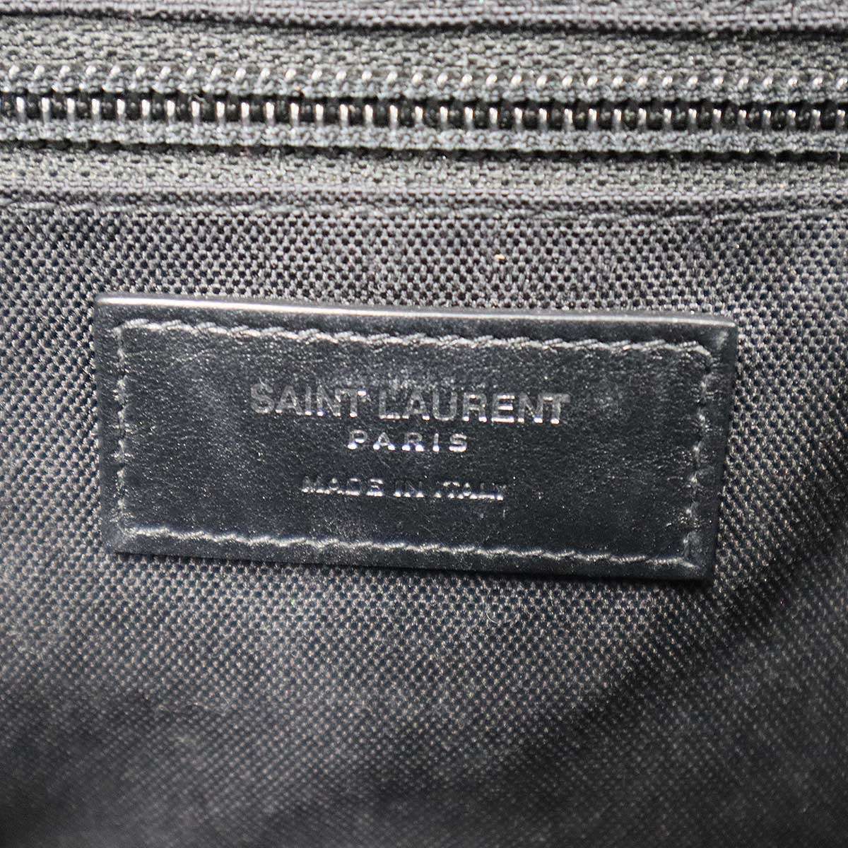 Saint Laurent Paris Convertible Backpack Black — view 5