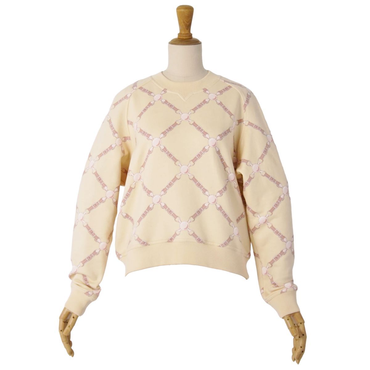 Hermes Sweatshirt Pullover Cream — view 3