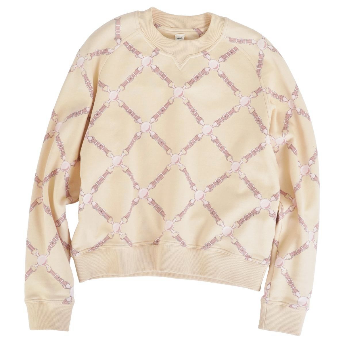 Hermes Sweatshirt Pullover Cream