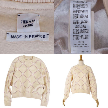 Hermes Sweatshirt Pullover Cream — view 7