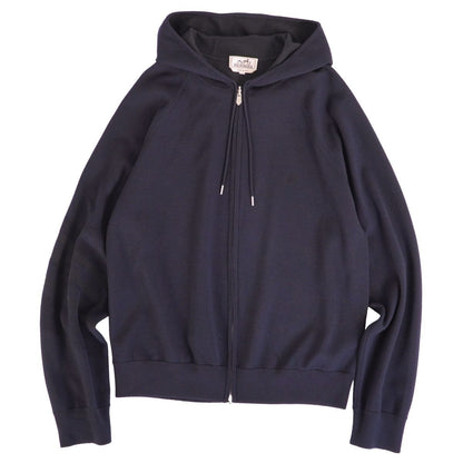 Hermes Knit Zip Up Hoodie