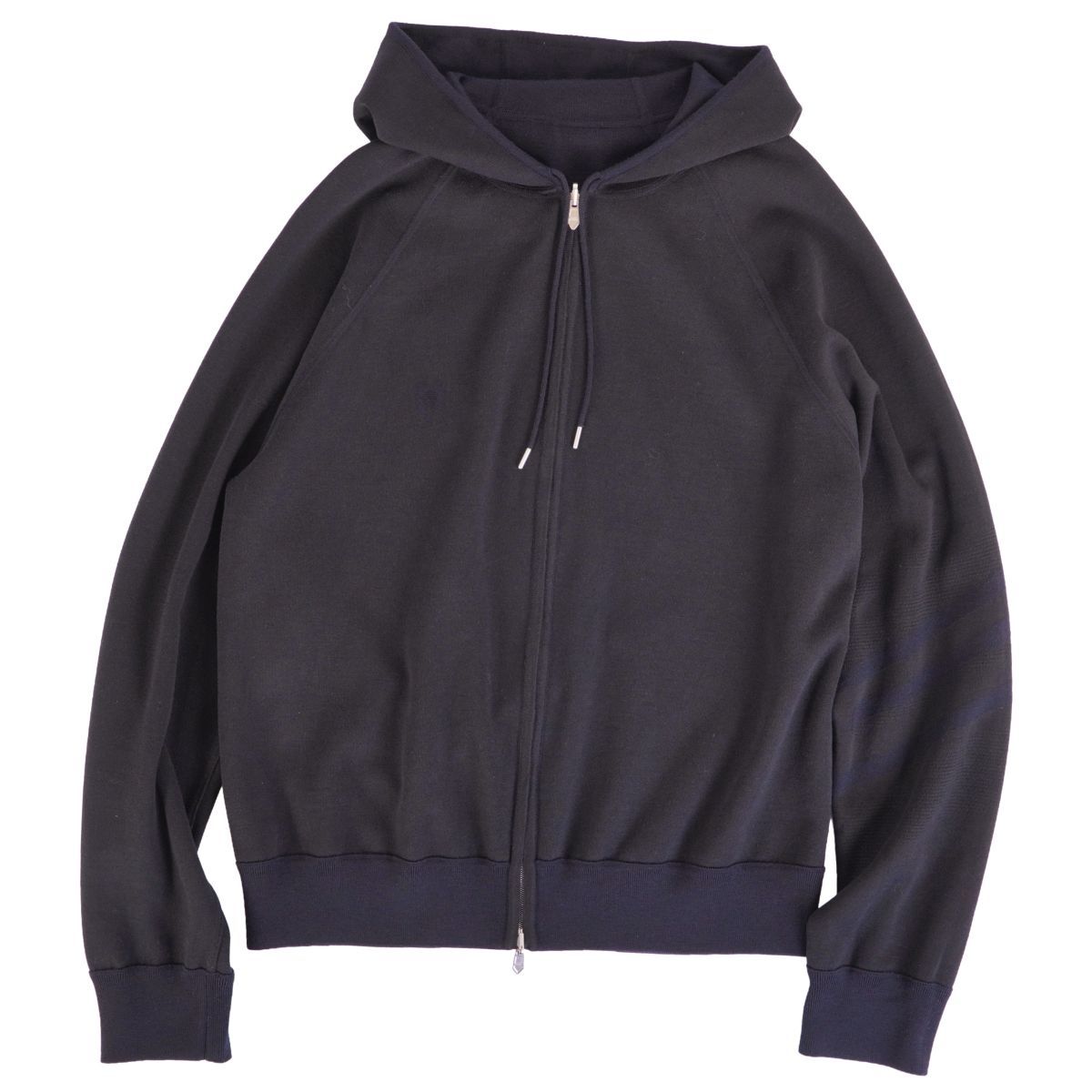 Hermes Knit Zip Up Hoodie — view 7