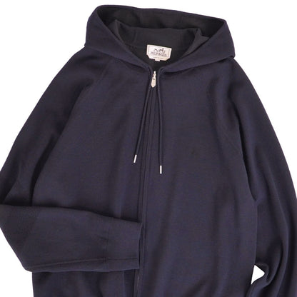 Hermes Knit Zip Up Hoodie — view 4