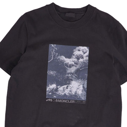 Moncler T-Shirt Shorts Black — view 2