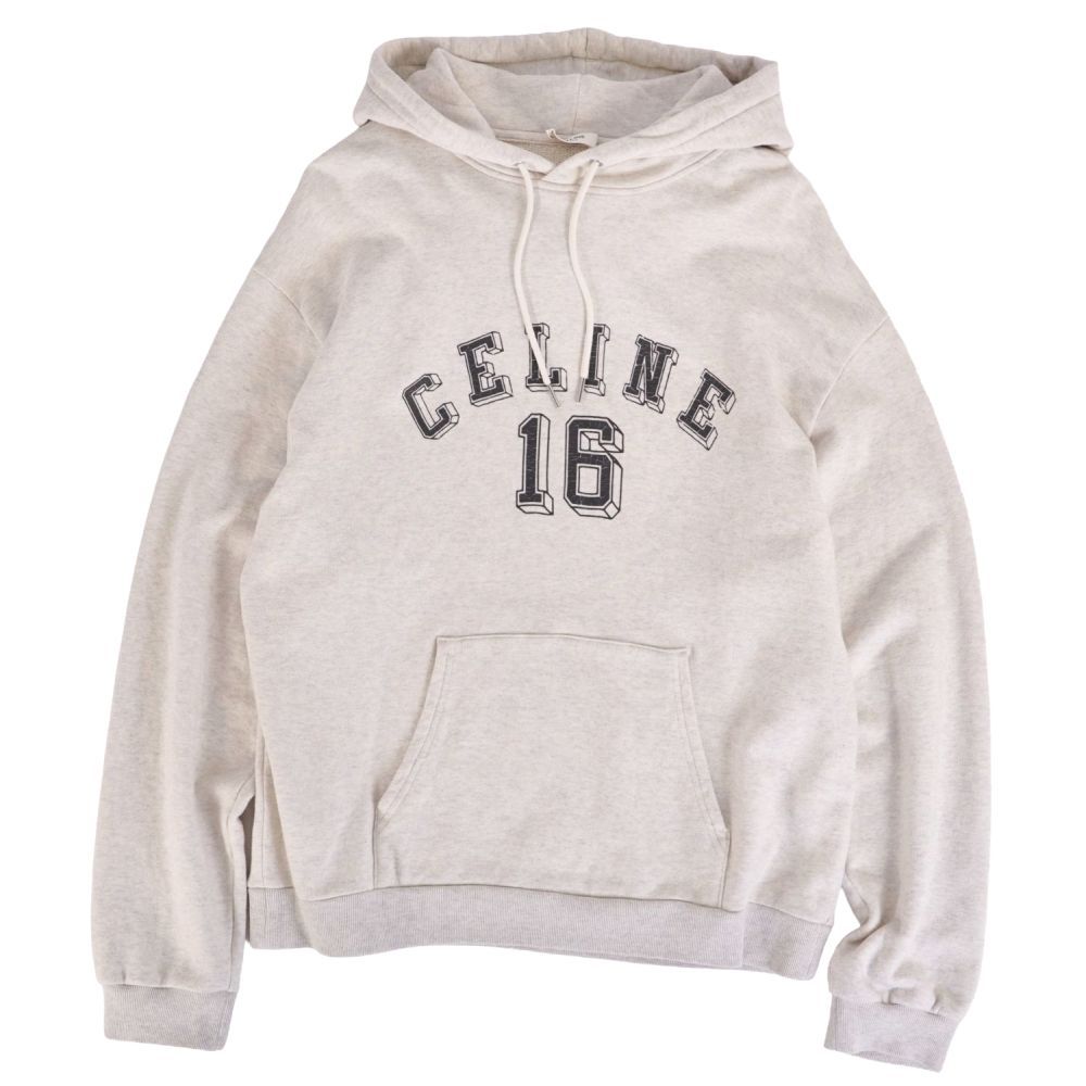 Celine Hoodie Sweatshirt Logo Long Sleeves