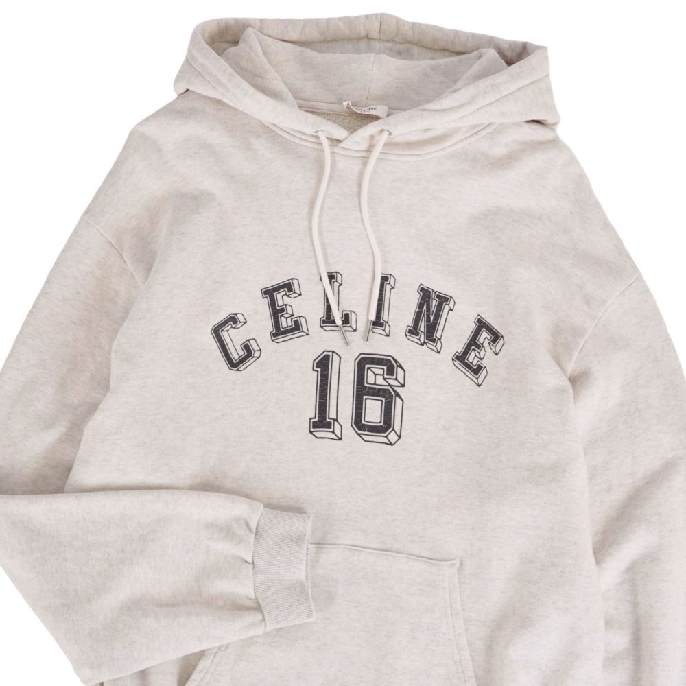 Celine Hoodie Sweatshirt Logo Long Sleeves — view 2