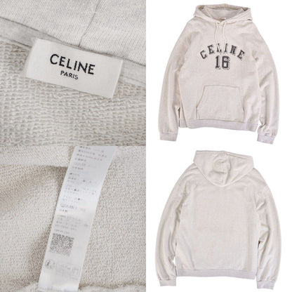 Celine Hoodie Sweatshirt Logo Long Sleeves — view 5