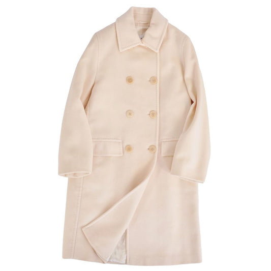 Max Mara Maxma White Tag Longcoat Double Breasted Jacket