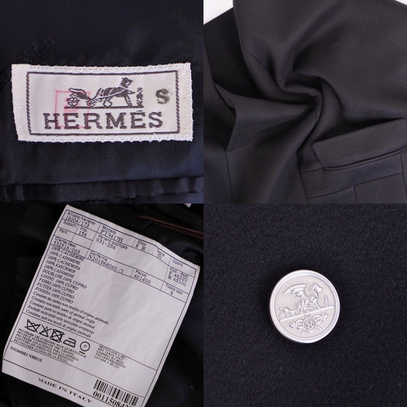 Hermes Coat Longcoat Double Breasted — view 7