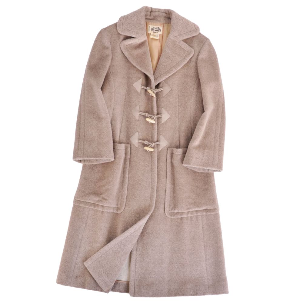 Hermes Vintage Coat Long Duffle