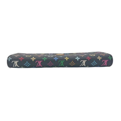 Louis Vuitton Multi Color Sarah Wallet Monogram Black — view 6