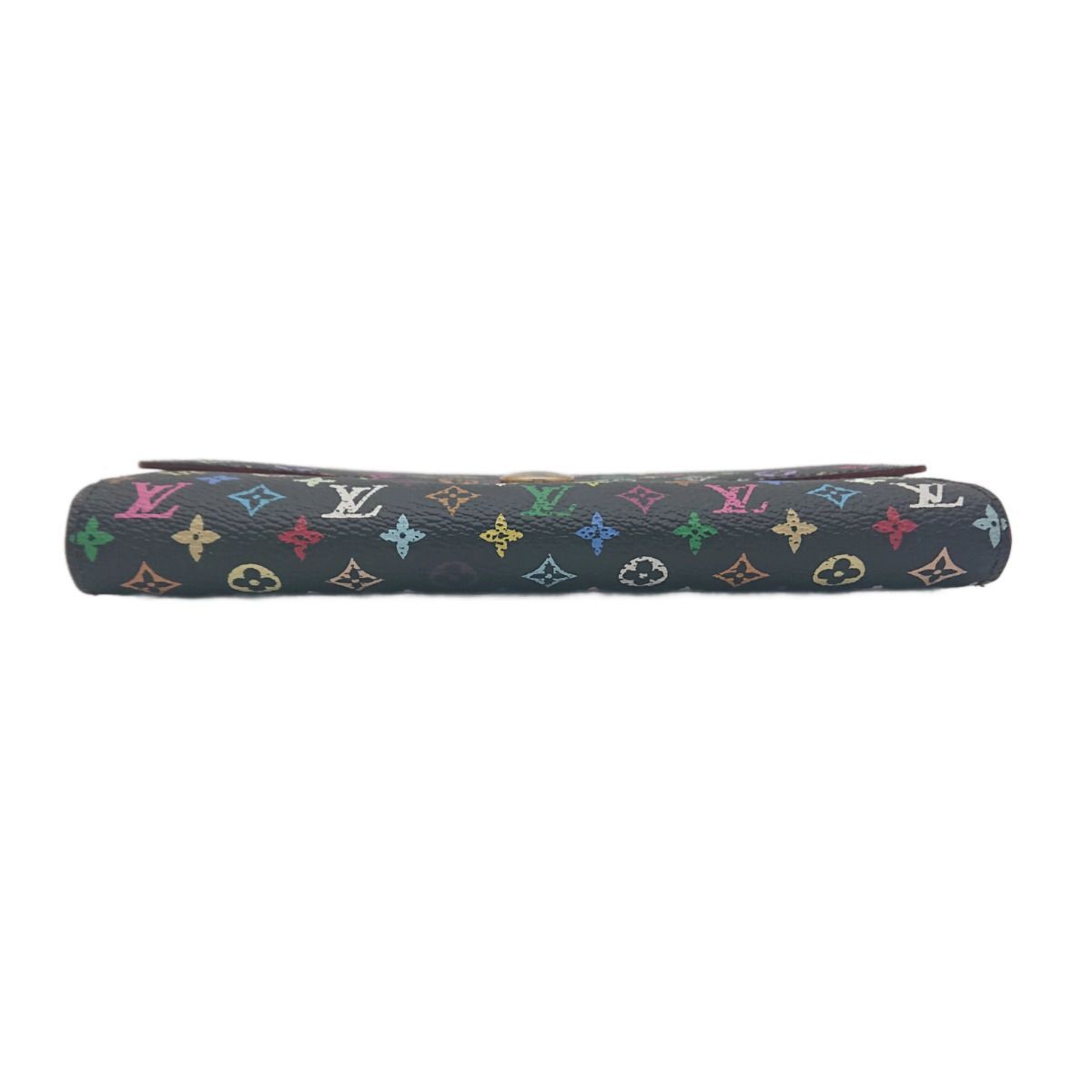 Louis Vuitton Multi Color Sarah Wallet Monogram Black — view 7
