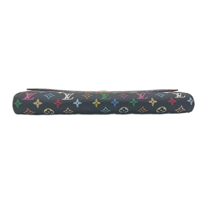 Louis Vuitton Multi Color Sarah Wallet Monogram Black — view 7