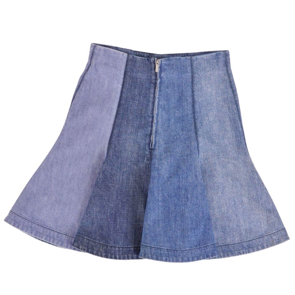 Dior Skirt Denim Navy — view 3