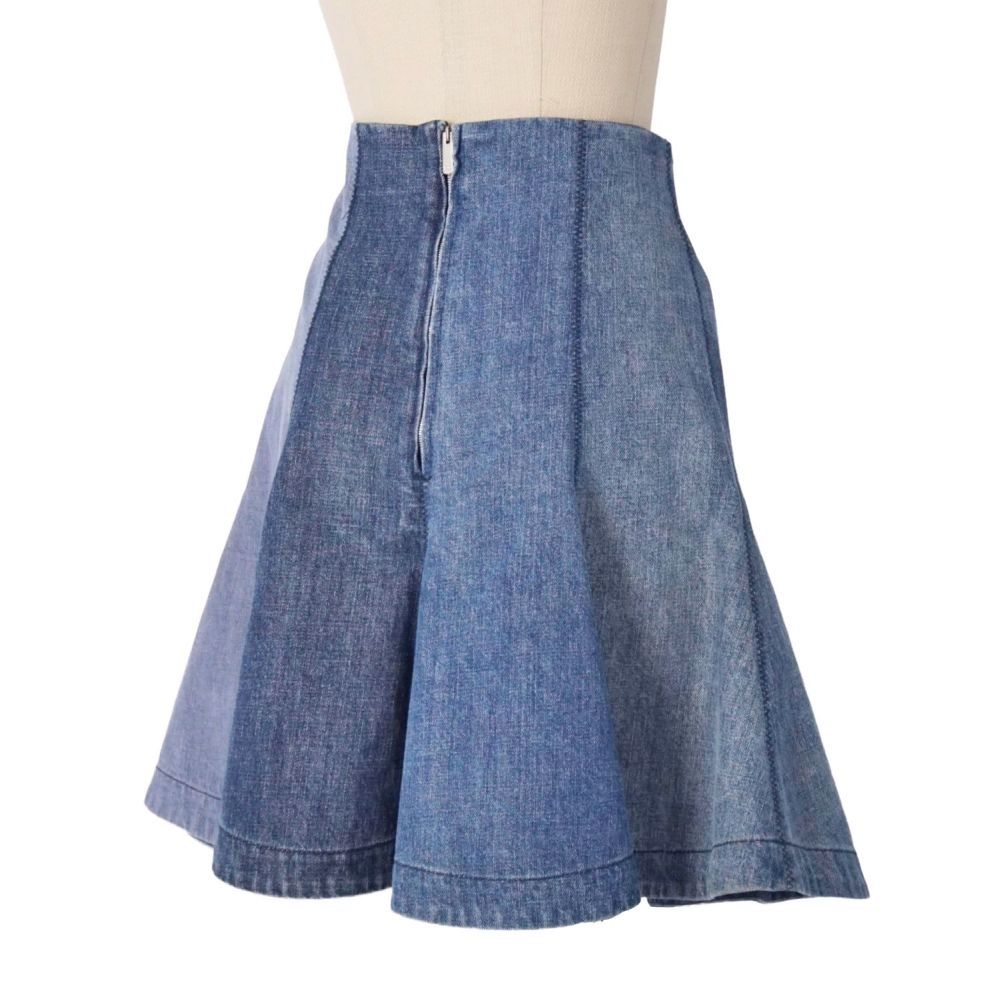 Dior Skirt Denim Navy — view 5