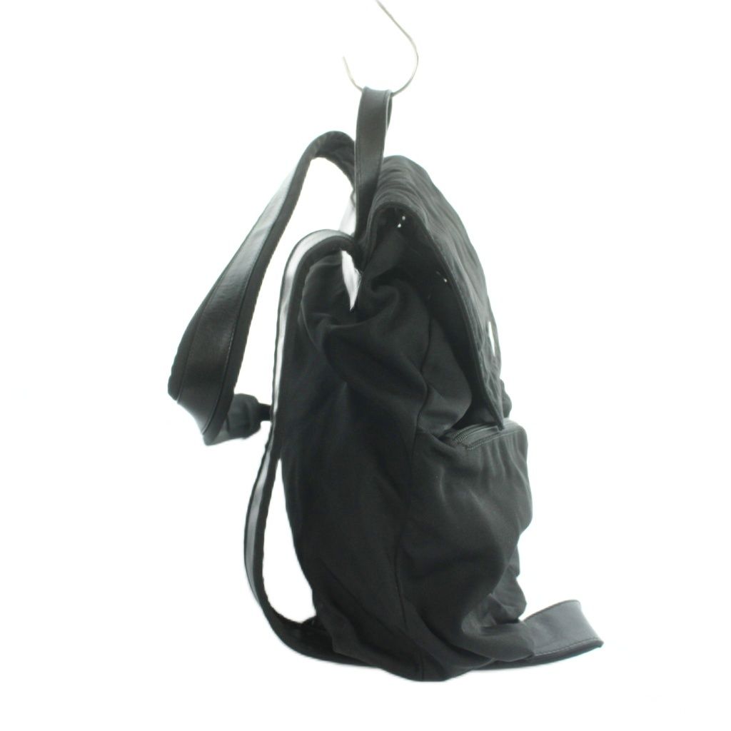 Gucci Backpack Sac Day Nylon Logo Plate Black — view 4