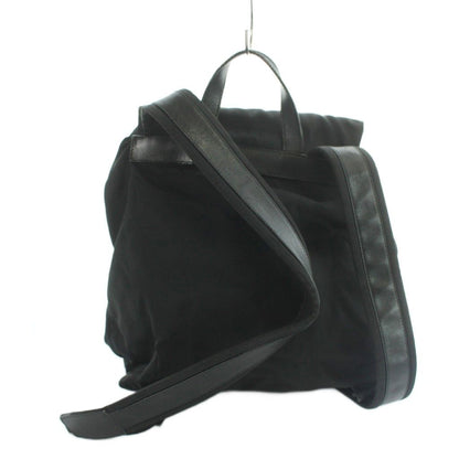 Gucci Backpack Sac Day Nylon Logo Plate Black — view 2