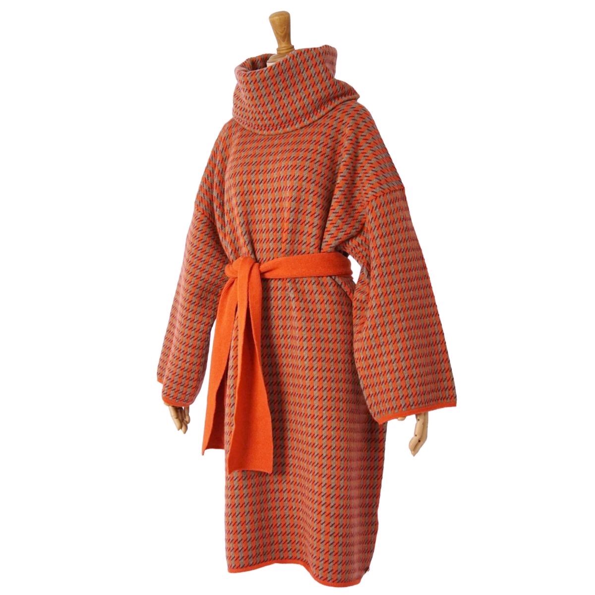 Hermes Knit Sweater Dress Snood — view 5