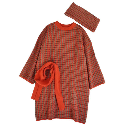Hermes Knit Sweater Dress Snood