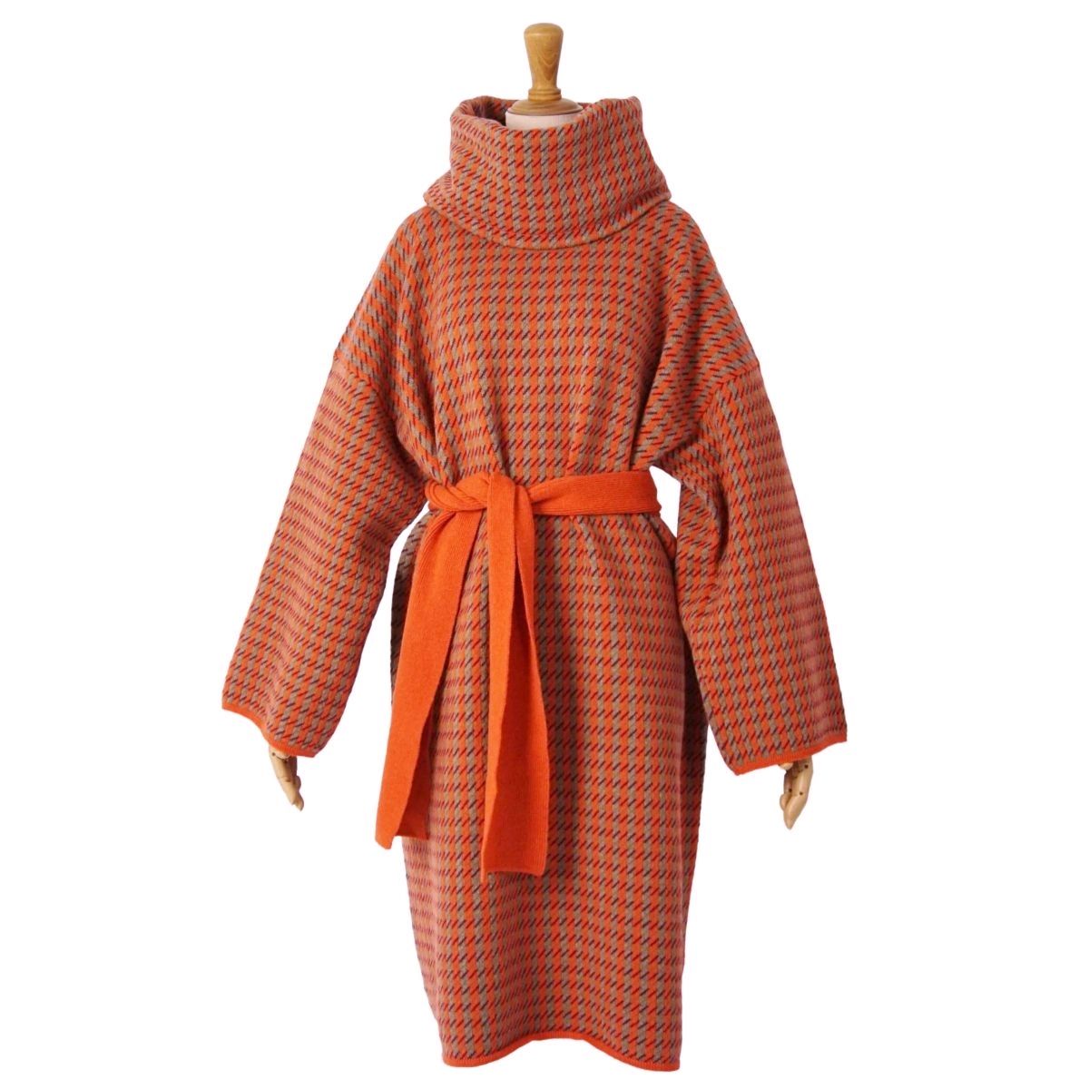 Hermes Knit Sweater Dress Snood — view 4