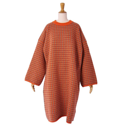 Hermes Knit Sweater Dress Snood — view 7