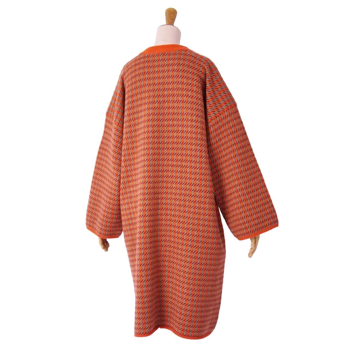Hermes Knit Sweater Dress Snood — view 8