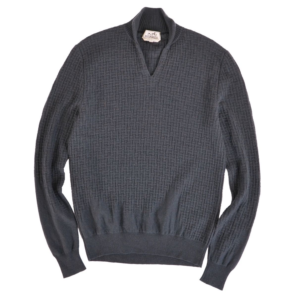 Hermes Knit Sweater Long Sleeve Cashmere