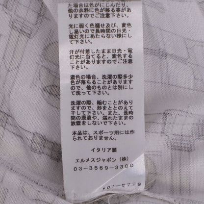 Hermes T-Shirt Short Sleeve All Over Pattern Cotton — view 6