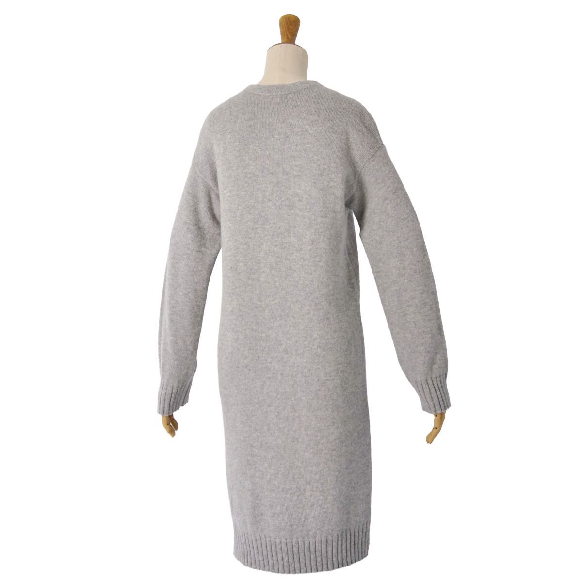 Hermes Knit Sweater Dress Long Sleeve — view 5