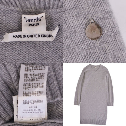 Hermes Knit Sweater Dress Long Sleeve — view 7