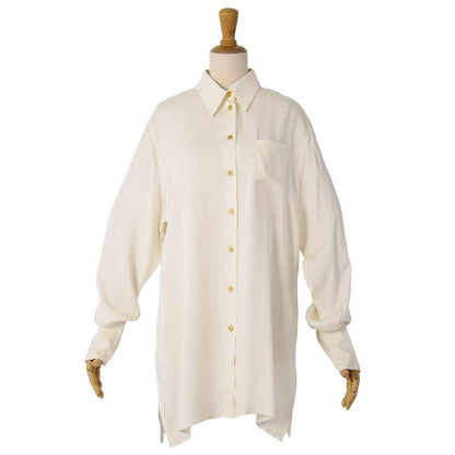Hermes Vintage Shirt Blouse Series Button Longs — view 3