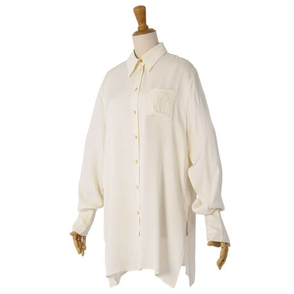 Hermes Vintage Shirt Blouse Series Button Longs — view 4