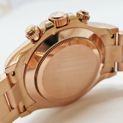 Rolex Ten Polished Cosmograph Daytona Random Chocolate Arabia RG Automatic — view 4