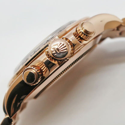 Rolex Ten Polished Cosmograph Daytona Random Chocolate Arabia RG Automatic — view 3