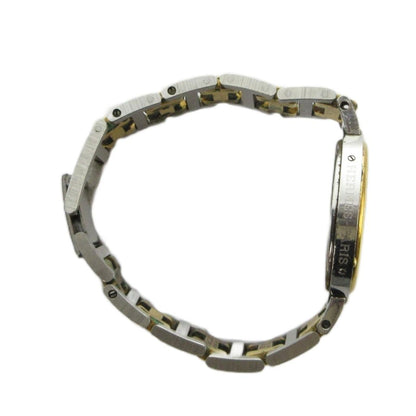 Hermes Clipper Watch Quartz Date Carre Logo Silver Color Gold — view 5